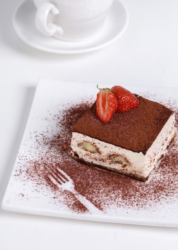 Strawberry tiramisu