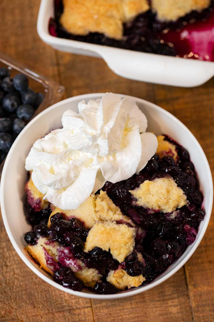 Blueberry Cobbler dessert